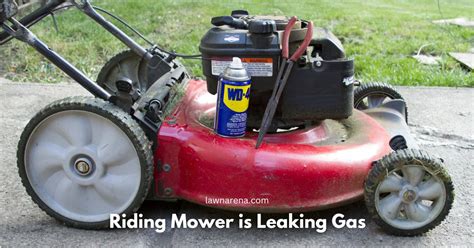 10 Reasons Your Lawn Mower is Leaking Gas